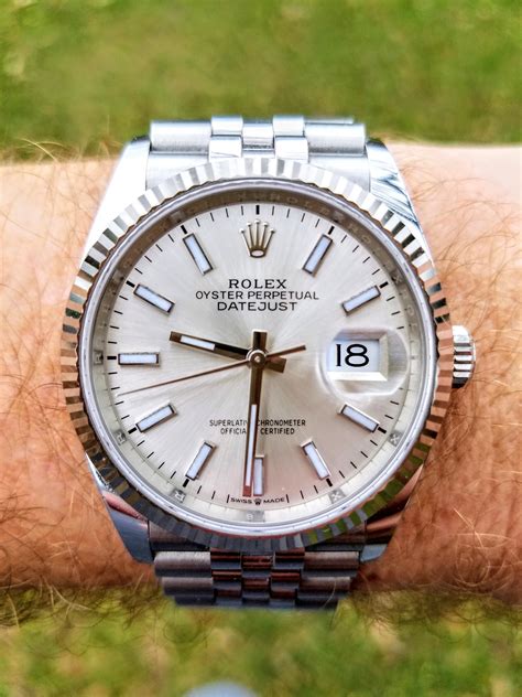 fluted rolex bezel